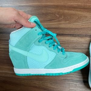 Nike, Dunk Sky Hi Wedge Size 6